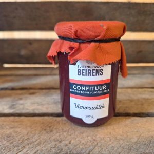 confituur Beirens zonder suiker 4 vruchten