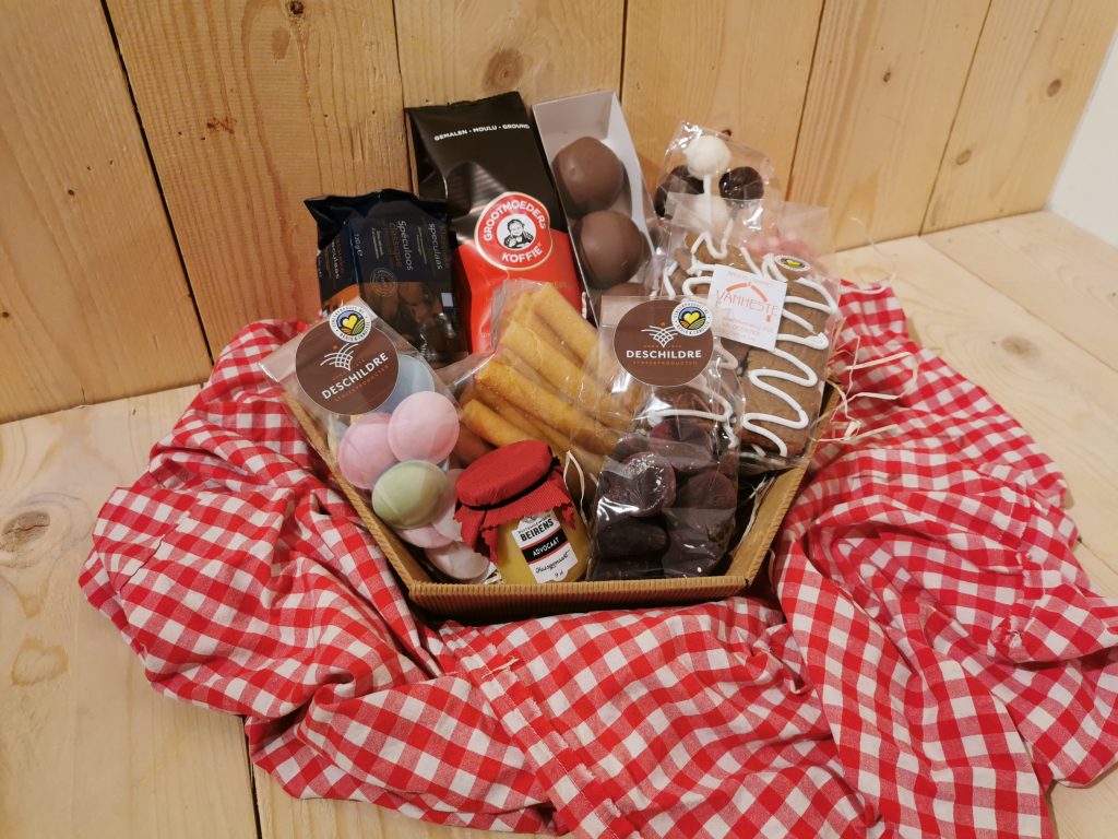 Geschenkmand: Zoetebek
